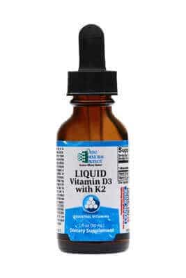 Vitamin D3 With K2 Liquid by Ortho Molecular