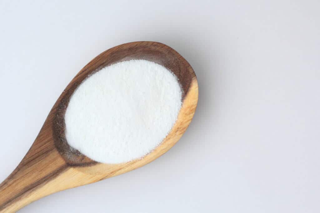 myo-inositol extract on wooden spoon