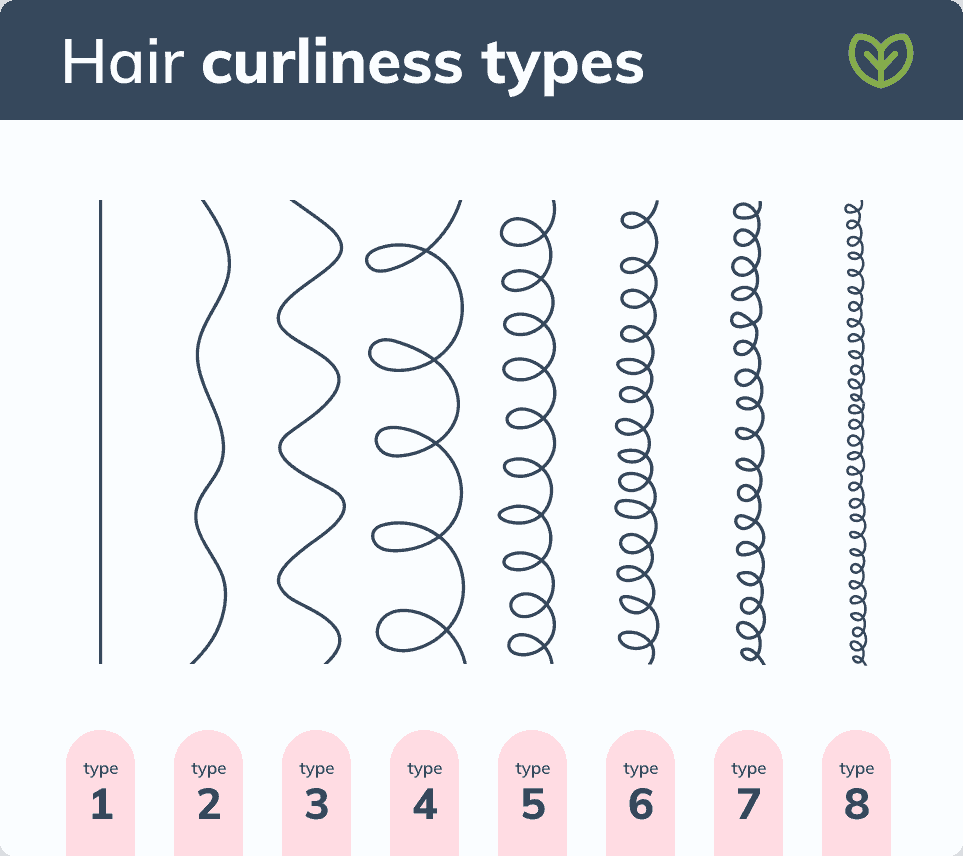 Healthy hair hair curliness types