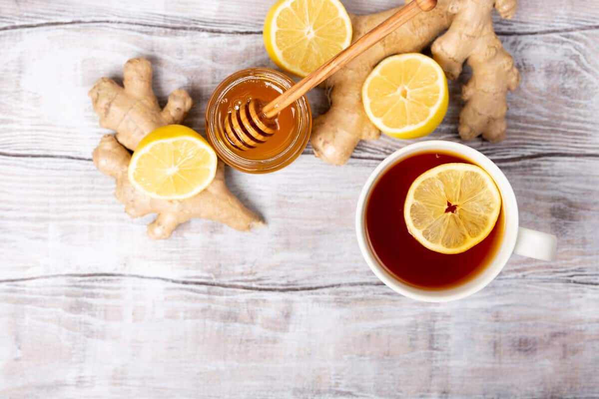 benefits of ginger cup of ginger tea and honey
