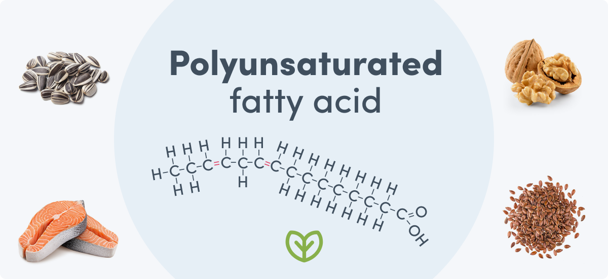 Polyunsaturated fatty acids.